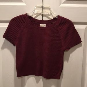 Crop sweater